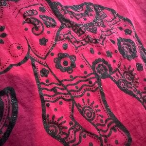 Vanity Deep Red Tank top